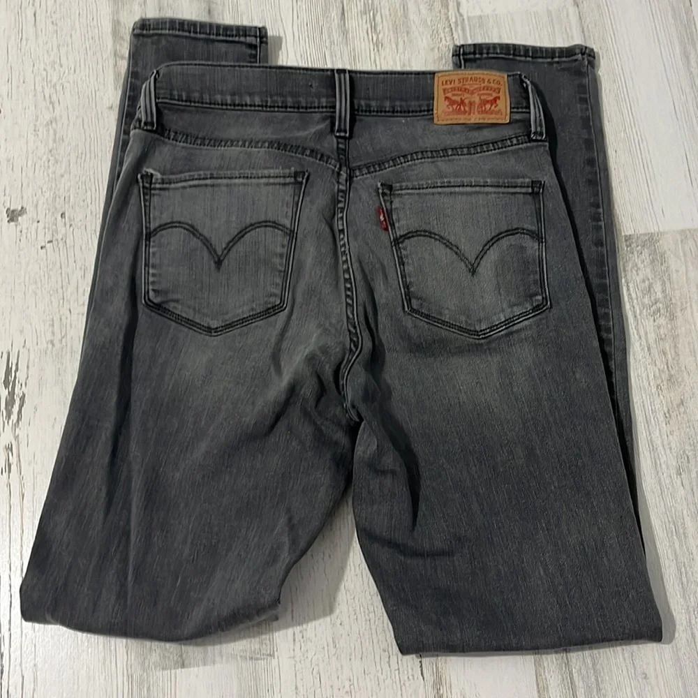 Levi’s Gray 311 Shaping Skinny Jeans Size 28 - Picture 3 of 9